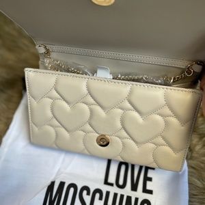 Love Mocshino Ivory Authentic NWT